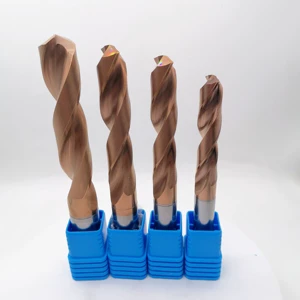 Tungsten Carbide Twist Drill Bits 3D/4D/5D/7D HRC 65HRC Wear Resistance Customized Long Flute Deep Hole Drills GS Certified