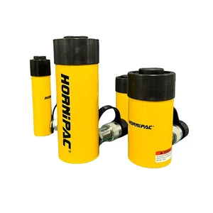 HORNIPAC RC756 Long Stroke Hydraulic Cylinder Alloy Steel Single Acting 75Ton Hydraulic Cylinder Jack