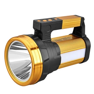 Factory-Direct Manufacturer Powerful Search Light with Side Light IP67 Waterproof Super Bright Long-range