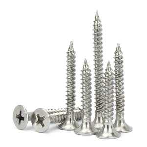 OEM Stainless Steel Screw DIN Standard Metric Measurement Tapping Screw Flat/Pan/Truss Head Self Tapping Screws