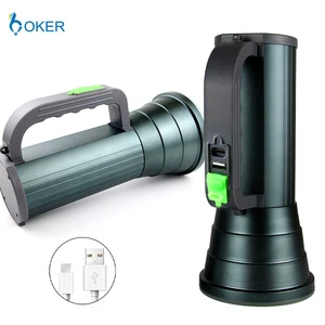 Outdoor Powerful Hight Lumen Long Range Searchlight Handheld LED Light Marine Searchlights for Hunting