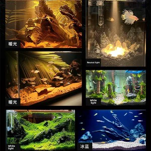 LM301H Aquatic Plant Grow Light: 7W/10W/12W Zoomable Spotlight, Product Type Grow Light for Fish Tanks & Aquariums