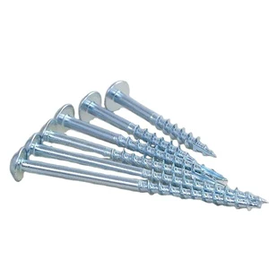 High Quality Metric Zinc Plated Fine Thread Round Head Self-tapping Screws 1-5 Inch M3.5-M6.3 for Building Construction