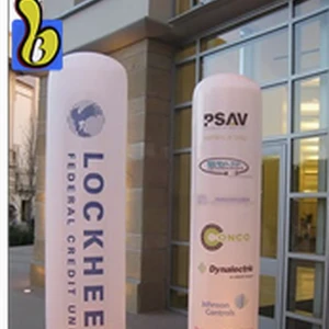 China Wholesale Price Commercial Decorative Inflatable Column Light for Advertising