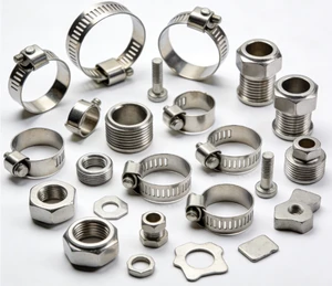 Easy-Install Stainless Steel Pipe Clamp-Secure Fastener Drilling Plumbing Construction Conduit Fixing CNC Machined ISO9001