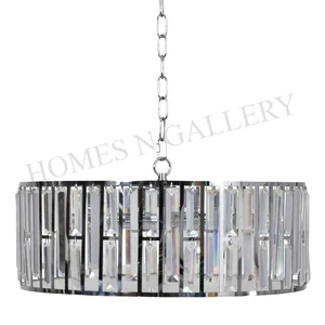 Home Decorative Luxury Stylish Crystal Chandelier Pendant Electric Lighting Hanging Lamp for Wedding Centerpieces Living Room