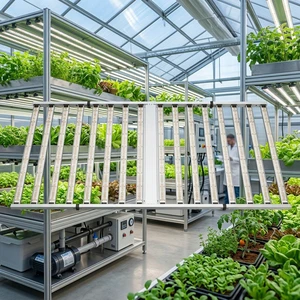 Commercial Lamp 1600w 16Bars LED Full Spectrums Dimmable Grow Lights for Vegetative & Flowering growth