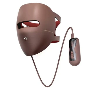 Popular LED Photon Beauty Mask Instrument 328pcs LED Beads Facial Beauty Mask CE KC PSE Infrared Red Light Therapy Face Mask