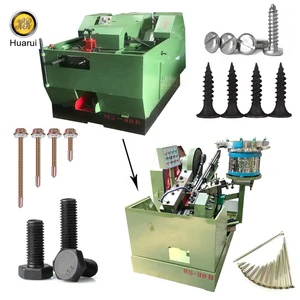 Big Capacity Mdf Screw Production Line Automatic Drywall Screw Manufacturing Machine For Screw Bolt