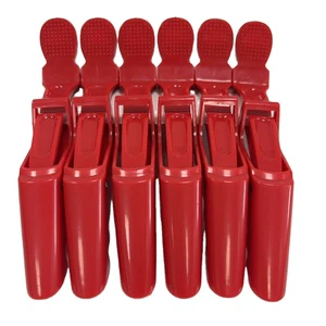 WholesaleWide Teeth Double Hinged Design Styling Sectioning Crocodile Alligator Clips for Professional Hair Salon makeup tool