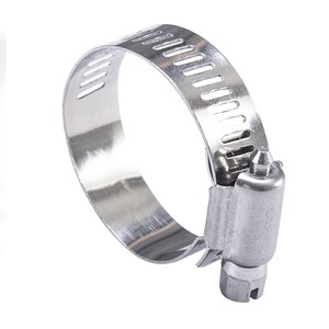 Kinglin High Pressure Resistance High Quality And Customizable Adjustable Size 304 316 Stainless Steel American Hose Clamp