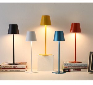 Modern LED Desk Lamp Touch Control Dimmable Brightness Color Temperature Adjustable Eye Protection Light for Study Read Office