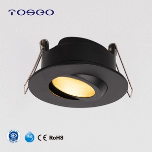 Modern Round Aluminum Adjustable Recessed Waterproof Ceiling Downlights Available From Factory Wholesale