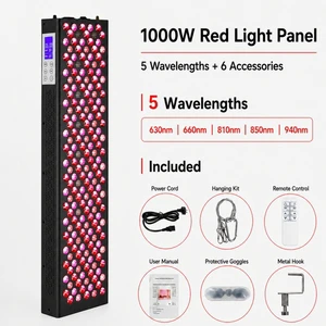 US Stock Magique Power Full Body Led Red Light Therapy 630nm 660nm 810nm 850nm 940nm Red Infrared Light Therapy Panel