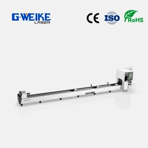 For New High-Accuracy 2000W CNC Fiber Laser Tube Cutting Machine with Water Cooling Easy to Operate