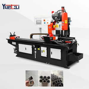 425CNC Servo Hydraulic Stainless Steel Pipe Cutter Metal Cold Sawing Tube Square Pipe Cutting Machine
