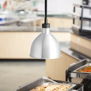 Commercial Infrared Red Food Heating Warmer Lamp Thermal Insulation Stainless Steel Buffet Restaurant Hotel Supplies