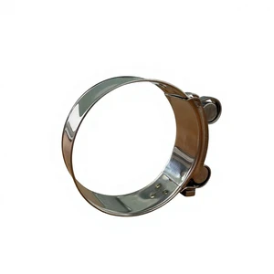 T-bolt Clamps for Hydraulic High Pressure Hose Clamps Stainless Steel Galvanized Steel Adjustable