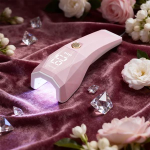 Mini UV Light Luminoza Gel Nails Polish Lamp Auto Sensor Fast Curing Rechargeable LED Nail Dryer