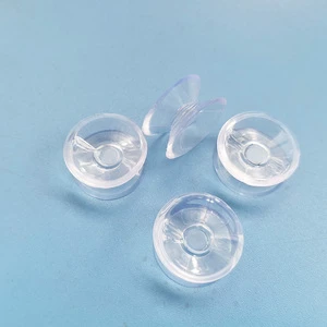 Powerful Vacuum Double-sided Suction Cup 20mm Thin Pvc Small Suction Cup Coffee Table Glass Non-slip Gasket