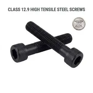 Allen Key Bolts and Nuts Manufacturer Grade 10.9 12.9 M6 M8 M10 M12 Full Thread Socket Head Cap Allen Hex Bolt Screw