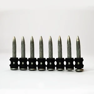 China Supplier Factory Price DN Drive Pins Shoot Nails Concrete Nail With Plastic Strip for Construction and Decoration