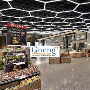 China Professional Waterproof Fresh Meat Lighting White Tube Hexagonal Pentagonal Led Light
