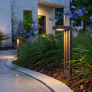 Modern 60cm LED Path Light Aluminum Outdoor Bollard Lamp Low Voltage Waterproof IP65 For Garden Walkway Landscape