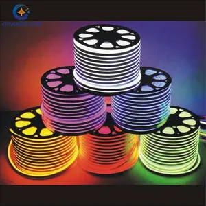 Premium High Brightness 8x16mm 12V 24V Outdoor Waterproof IP65 Neon Flex Led Strips Light Indoor/Outdoor For Decoration