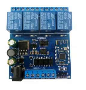 DC 5V 12V 24V 4ch IOS Android BT-compatible Switch Board Latch Interlock Delay Momentary Multifunction Relay Module