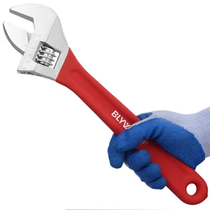 15inch Hot Selling Universal Adjustable Wrench Torque Wrench Set Steel Heavy Handle Wrench Spanner