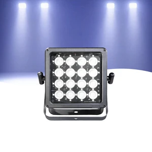 16x10W IP Waterproof Magic Cube RGBW Strobe Wash Light Independent Pixel DMX RDM Outdoor Touring Stage Engineering Fixture