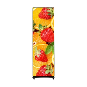 Plug-and-Display Compatible Indoor LED Electronic Signage Magnetic Flip Advertising Poster Screen for Commercial Advertising
