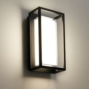 Modern Die-cast Aluminum Waterproof Rectangle Exterior Light Wall Lamp Led for Corridor Lighting