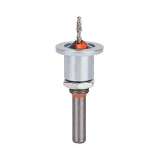 High-Speed Steel Adjustable Depth Countersink Drill Bit Set Woodworking Tool with Hole Opener for Woodworking Projects