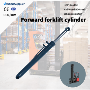 JX Custom Double Action Hydraulic Cylinder Piston Rod Stainless Steel Body Pump Core Component 0-20Mpa Pressure 1 Year Warranty