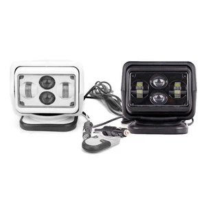 Remote control brightest searchlight 12V 7inch 60w high power led searchlight search light for car