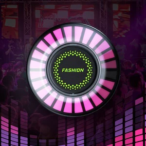 RGB DJ Vehicle Music Rhythm Fragrance Atmosphere Lamp LED Car Music Rhythm Light in UAE