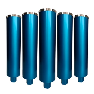 Water-Cooled Core Drill Bits for Fast & Clean Drilling on Concrete, Granite, and Reinforced Materials