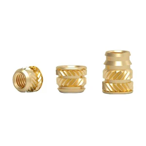 Brass Thread Insert Nut 151053, INS 19/M2 .125S EK