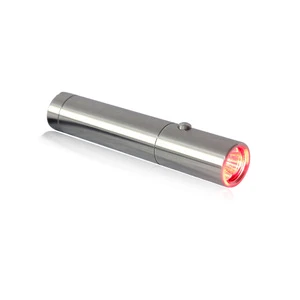 Handheld 630nm 660nm 850nm Red Light Therapy Torch Desktop Near Infrared Light Therapy for Face & Hand Pain Relief