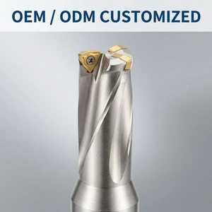 Premium High-Strength Carbide-Tip Drill Bit High Speed Steel Large Diameter Shallow Hole Boring Stainless Steel Machining Tool