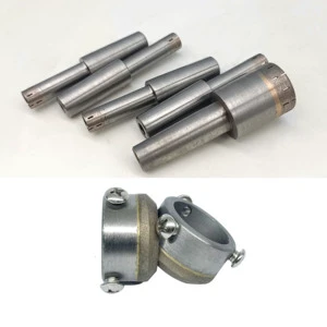 Taper Shank Sintered Ceramic Diamond Core Drill Bit Diamond Glass Chamfering Tool