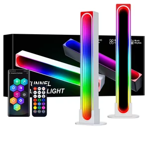 Howlighting RGB Music Sync Color Changing Voice Sound Controlled Stand Lights with APP Rechargeable LED Rhythm Lighting