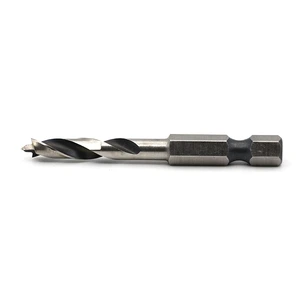 Apex - Multifunction hss Twist Drill Bit Quick Change Hex Shank Brad Point Spiral Drill Bit Set