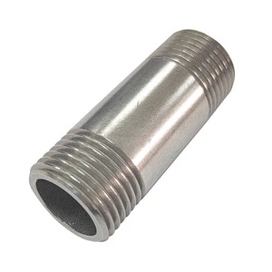 Precision Custom Cnc Machined Steel Flanged Bushing Coupling Steel Threaded Sleeve Metal Reducing Spacer Machining Parts