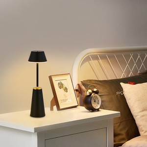 TAIKOO Minimalist Ambient Night Light Creative Nordic Style Decorative Table Lamp Rechargeable Touch Control Bedside Lamp