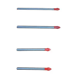 Wholesale Customizable Size Tungsten Cobalt Drill Bit Long Hexagonal Straight One Character Hard Alloy Drill Bits