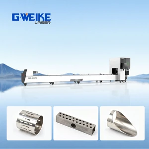 New High-Accuracy Easy to Operate CNC Fiber Laser Tube Metal Cutting Machine with Water Cooling