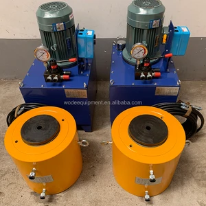 High Quality Hydraulic Jack Price 300 Tons Double Acting Hydraulic Cylinder with Electric Oil Pump